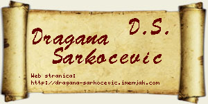 Dragana Šarkoćević vizit kartica